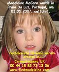 Kindersuchdienst "vermisste Madeleine-McCann"